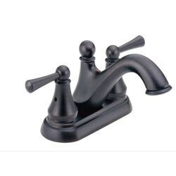 Delta Haywood Venetian Bronze Two Handle Lavatory Faucet 4 in.