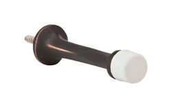 Ives 7/8 in. H X 3-3/16 in. W X 7/8 in. L Aluminum Oil Rubbed Bronze Door Stop Mounts to wall