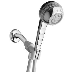 Waterpik EcoFlow Chrome 4 settings Showerhead 1.8 gpm