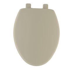 Mayfair Slow Close Elongated Bone Plastic Toilet Seat