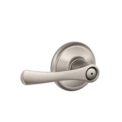 Schlage Avila Satin Nickel Metal Privacy Lever 2 Grade Right or Left Handed