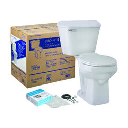 Mansfield Pro-Fit 4 ADA Compliant 1.6 gal White Round Complete Toilet