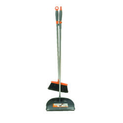 Casabella 11.5 in. W Soft Rubber Broom with Dustpan