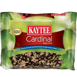 Kaytee Cardinal Cake Cardinal Black Oil Sunflower Seed Wild Bird Seed Cake 1.85 lb