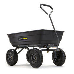 Gorilla Carts Poly Dump Cart 600 lb. cap.