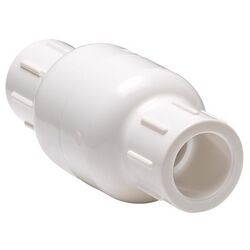 Homewerks Worldwide 2 in. D X 1-1/2 in. D PVC Spring Loaded Check Valve