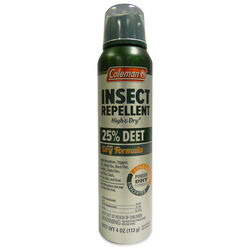 Coleman High & Dry Insect Repellent Liquid For Mosquitoes/Ticks 4 oz