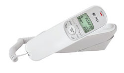 AT&T 1 Analog Telephone White