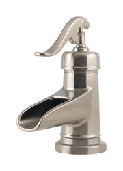 Pfister Ashfield Brushed Nickel Single Handle Lavatory Faucet 4 in.