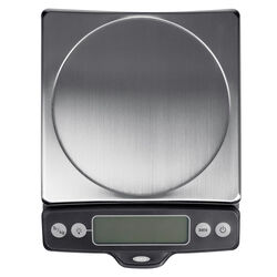 OXO Good Grips Silver Digital Food Scale 11 lb