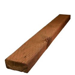 Alexandria Moulding 3.5 in. W X 8 ft. L X 1.5 in. T Pine Treated Fence Rail