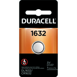 Duracell Lithium 1632 3 V Medical Battery 1 pk
