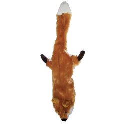 Skinneeez Brown Fox Plush Dog Toy Large 1