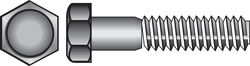 Hillman 1/4-20 in. D X 3 in. L Stainless Steel Hex Head Cap Screw 50 pk