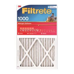 3M Filtrete 20 in. W X 30 in. H X 1 in. D 11 MERV Pleated Allergen Air Filter