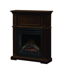 Dimplex 31.8 in. W 400 sq ft Brown Traditional Electric Fireplace