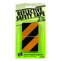 Hy-Ko 24 in. Rectangle Black/Yellow Reflective Safety Tape 5 pk