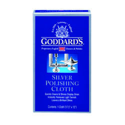 Goddards Mild Scent Silver Polish 1 wipes Cloth