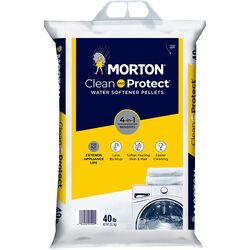 Morton Salt Clean And Protect Water Softener Salt Pellets 40 lb