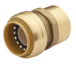 SharkBite 1 in. Push T X 1 in. D FPT Brass Connector