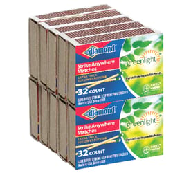 Diamond 2.9 in. L Strike Anywhere Matches 32 pc