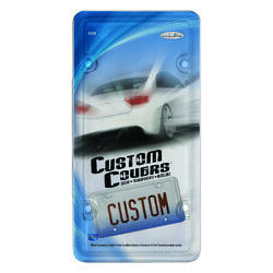 Custom Accessories Clear Acrylic License Plate Protector