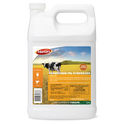 Martin's Permethrin 1% Synergized Pour-On Liquid Insect Killer 1 gal