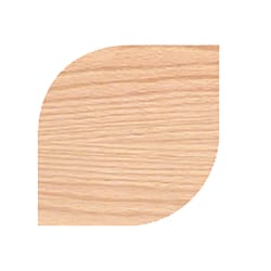 Band-It 0.88 in. W X 25 in. L Prefinished Red Oak Wood Veneer Facing