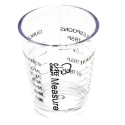 Chef Craft 1/8 cups Plastic Clear Measuring Cup
