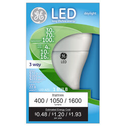 GE acre A21 E26 (Medium) LED Bulb Daylight 30/70/100 Watt Equivalence 1 pk