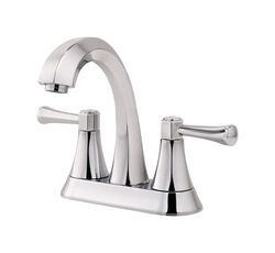 Pfister Altavista Polished Chrome Two Handle Lavatory Faucet 4 in.