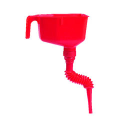 FloTool Red Plastic 1 qt Funnel