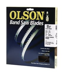 Olson 93.5 in. L X 0.4 in. W X 0.02 in. thick T Carbon Steel Band Saw Blade 4 TPI Skip teeth 1 p