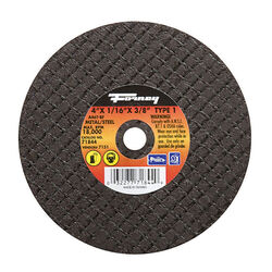 Forney 4 in. D X 3/8 in. S Aluminum Oxide Metal Cut-Off Wheel 1 pc