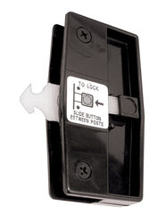 Prime-Line Brown Black Plastic Latch and Pull 1 pk