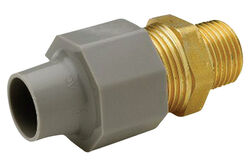 Zurn Qest 1/2 in. CTS T X 1/2 in. D MPT Pex Coupling Adapter