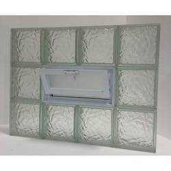 Clear Choice 24 in. H X 32 in. W X 3 in. D Ice Vented Panel
