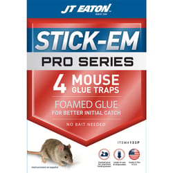JT Eaton Stick-Em Glue Trap For Insects and Mice 4 pk
