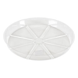 Gardeners Blue Ribbon 8 in. D Vinyl Plant Saucer Clear