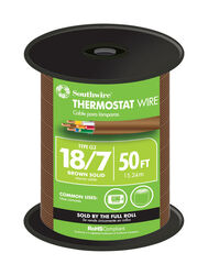 Southwire 50 ft. 18/7 Solid Copper Thermostat Wire