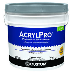 Custom Building Products AcrylPro Ceramic Tile Adhesive 3.5 gal