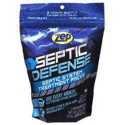 Zep Septic Defense Powder Septic Tank Treatment 4 oz