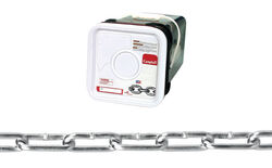 Campbell Chain No. 2 in. Straight Link Carbon Steel Coil Chain 3/16 in. D X 225 ft. L