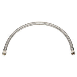 Ace 3/8 in. Compression T X 3/8 in. D Compression 9 in. Stainless Steel Supply Line