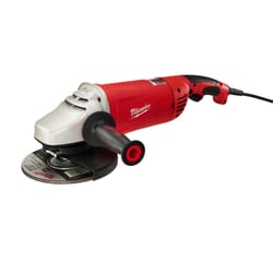 Milwaukee Corded 120 V 15 amps 7 to 9 in. Large Angle Grinder 6000 rpm