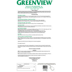 GreenView Fruits/Vegetables 12-12-12 Starter Fertilizer 33 lb