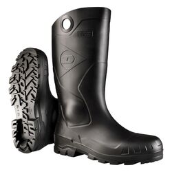 Dunlop Male Waterproof Boots Size 3 Black