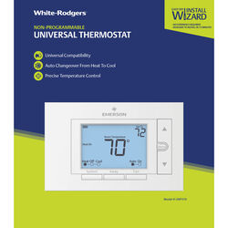 White Rodgers Heating and Cooling Touch Screen Thermostat