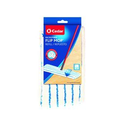 O-Cedar Flip Damp/Dry Microfiber Mop Refill 1 pk