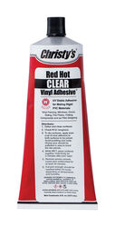 Christys Red Hot Clear Adhesive and Sealant For PVC/Vinyl 1.5 oz